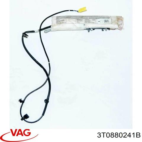 Подушка безпеки AIRBAG спинки сидіння, лівого 3T0880241B VAG