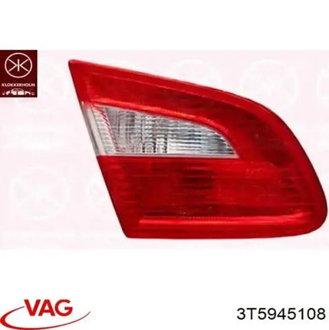 Ліхтар задній правий Skoda SuperB II