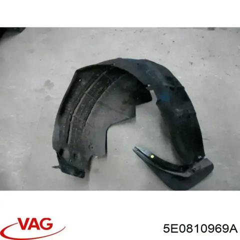 Підкрилок задній лівий 5E0810969A VAG