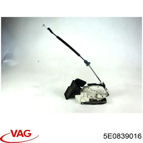 Замок задньої дверї, правої 5E0839016 VAG