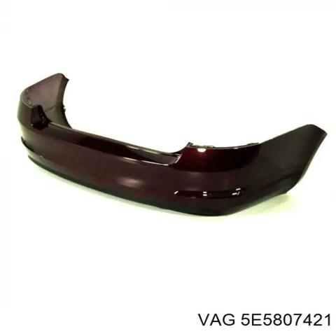 Кожух бампера заднього 5E5807421 VAG