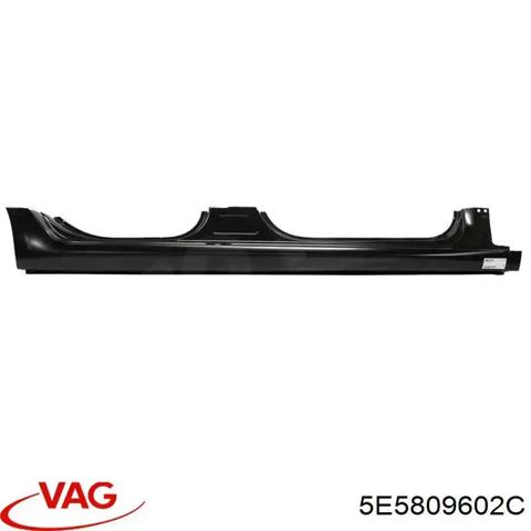 Поріг зовнішній правий 5E5809602C VAG