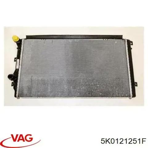 Радіатор 5K0121251F VAG