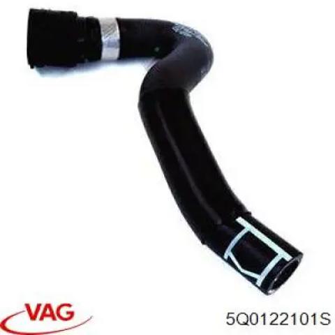 Шланг/патрубок радіатора охолодження, верхній 5Q0122101S VAG