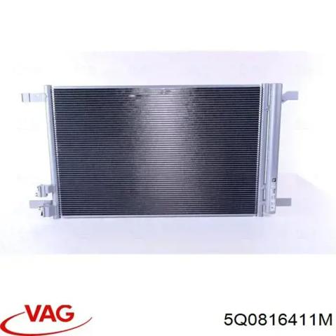 Конденсатор системи охолодження системи 5Q0816411M VAG