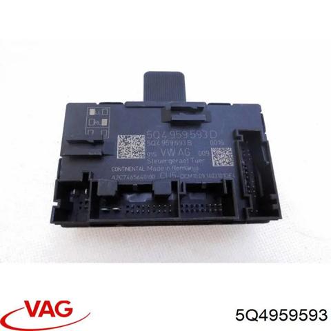 Блок комфорту передніх дверей 5Q4959593 VAG