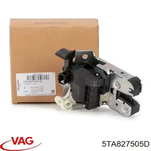 Замок, ручка і привід (багажника) 5TA827505D VAG