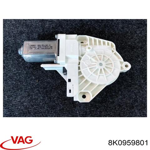 Мотор склопідйомника дверей передніх, лівих 8K0959801 VAG