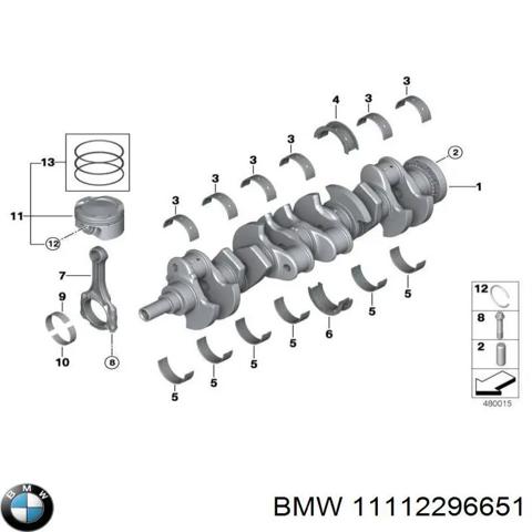 Пеньок 11112296651 BMW
