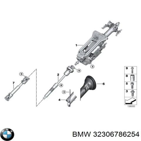 Колонка рульова 32306786254 BMW