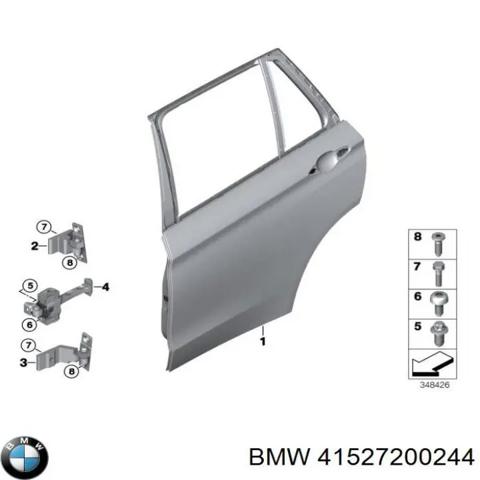 Завіса дверей задніх правих 41527200244 BMW