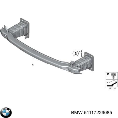 Швелер переднього бампера 51117229085 BMW
