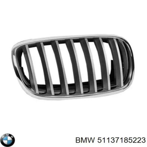 Решітка радіатора ліва 51137185223 BMW