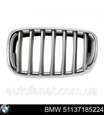 Решітка радіатора права 51137185224 BMW