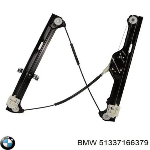 Механізм стеклопідйомника дверей передніх, лівих 51337166379 BMW