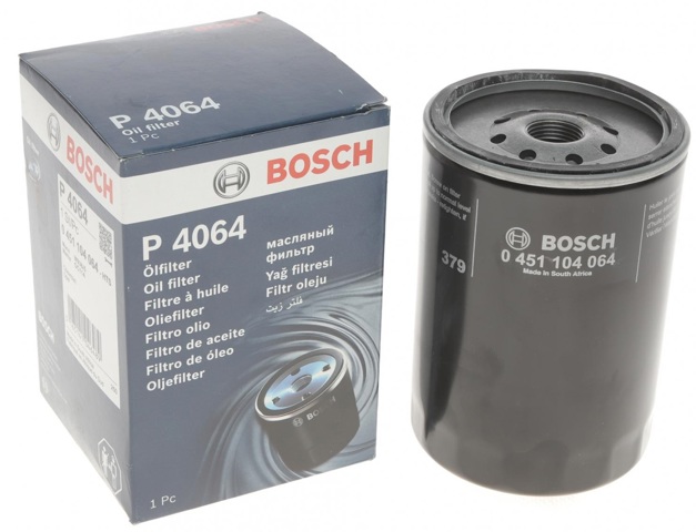 Фільтр масляний грубої очистки (повнопотоковий ф.) 0451104064 BOSCH