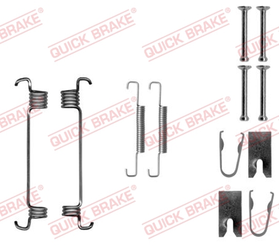 Ремонтний комплект гальма стоянки 1050875 QUICK BRAKE