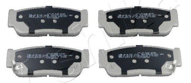 Колодки гальмові задні, дискові 510SS02 ASHIKA