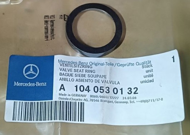 Сідло клапана випускного A1040530132 MERCEDES