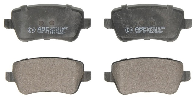 Задні гальмівні колодки C2F011ABE ABE