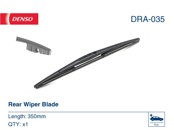 Щітка склоочисника заднього скла DRA035 DENSO