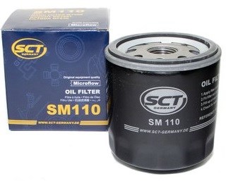 Фільтр масляний грубої очистки (повнопотоковий ф.) SM110 SCT