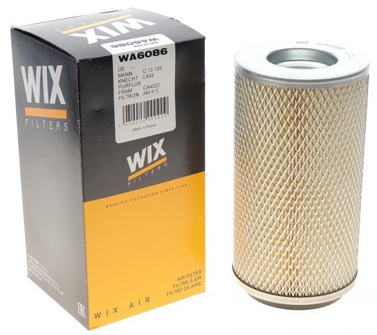 Елемент повітряного фільтра WA6086 WIX