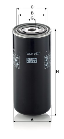 Фільтр палива WDK9621 MANN