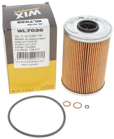 Фільтр масляний ДВЗ WL7038 WIX