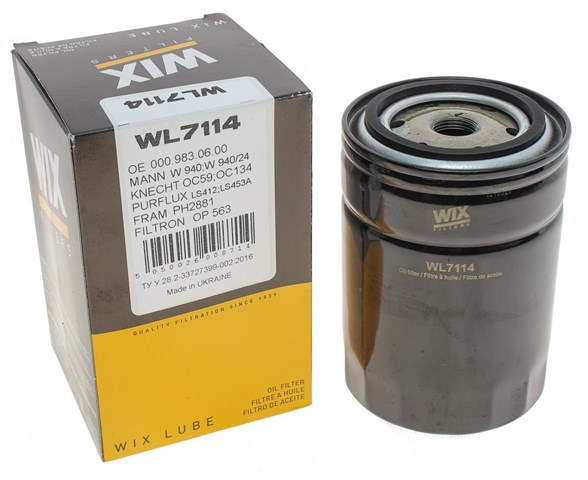 Фільтр відцентровий очищення масла WL7114 WIX