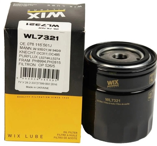 Маслофільтр WL7321 WIX