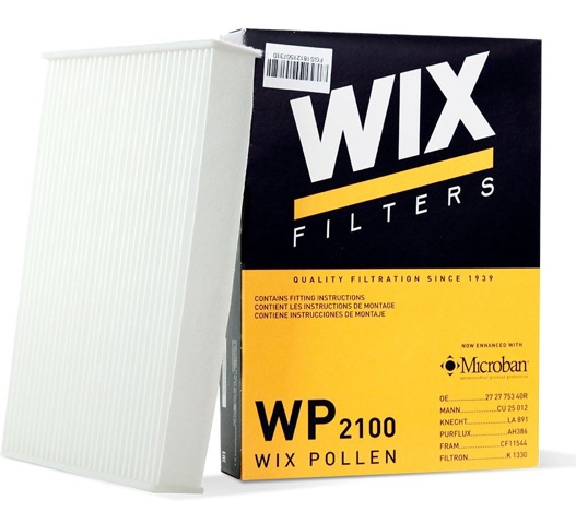 Фільтр салону вугільний WP2100 WIX
