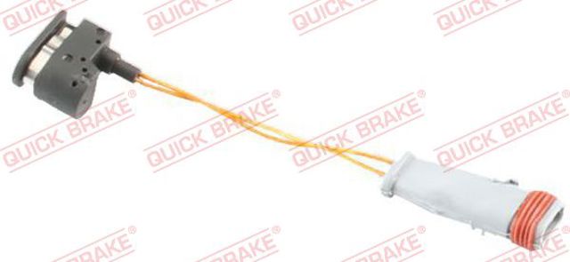 Датчик зносу гальмівних колодок, передній лівий WS0385A QUICK BRAKE