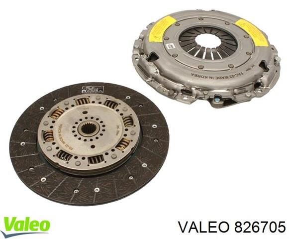 Зчеплення і комплектуючі 826705 VALEO