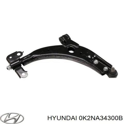 Правий важіль передній нижній підвіски 0K2NA34300B HYUNDAI
