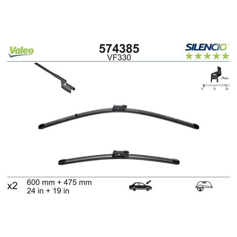 Безконтактні двірники 574385 VALEO