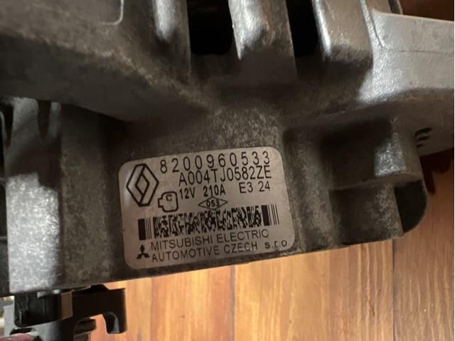 Пробіг-78т. км. генератор renault ( mitsubishi) в ідеальному стані. гарантія
