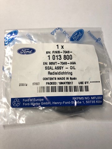 Сальник АКПП/КПП, вхідного/первинного валу 1013800 FORD