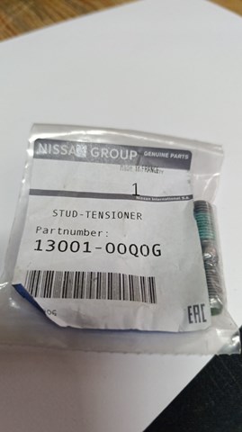 Болт шестерні распредвала 1300100Q0G NISSAN