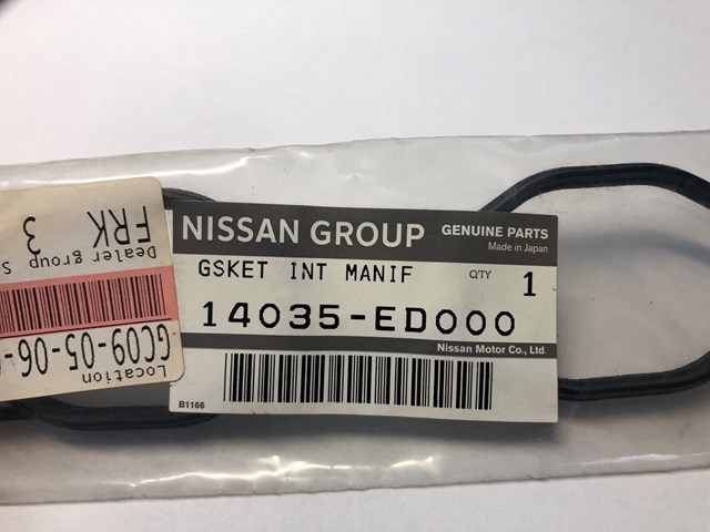 Прокладка впускного колектора 14035ED000 NISSAN