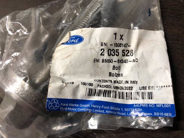 Болт коленвала 2035528 FORD