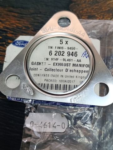 Прокладка турбіни вихлопних газів, впуск 6202946 FORD
