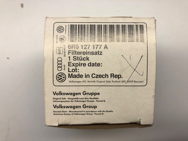 Фільтр палива 6R0127177A VAG