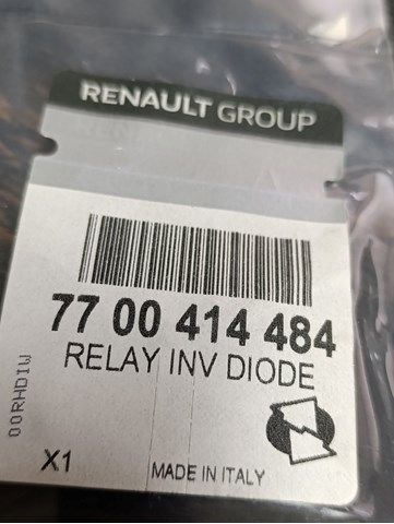 Реле стартера 7700414484 RENAULT