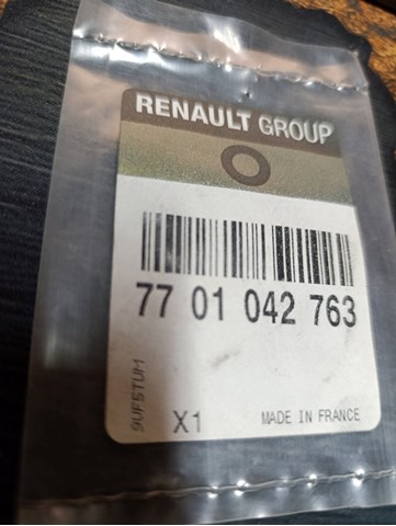 Прокладка шланга подачі масла до турбіни 7701042763 RENAULT