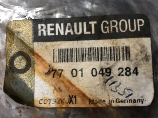 Пружинна засувка супорта 7701049284 RENAULT