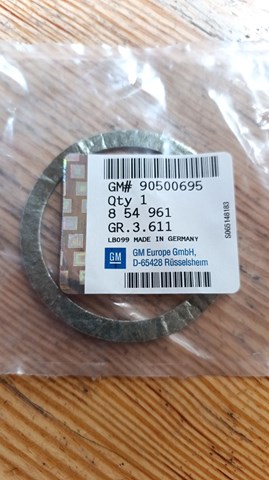 Ущільнювач приймальні труби глушника 90500695 GM