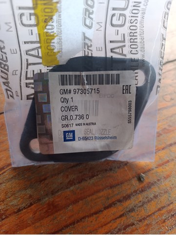 Прокладка клапанної кришки двигуна, кільце 97305715 OPEL
