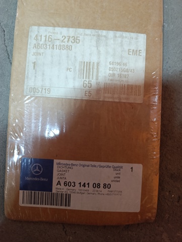Прокладка впускного колектора A6031410880 MERCEDES