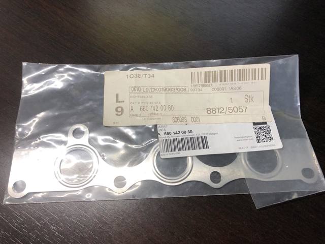 Прокладка випускного колектора A6601420080 MERCEDES